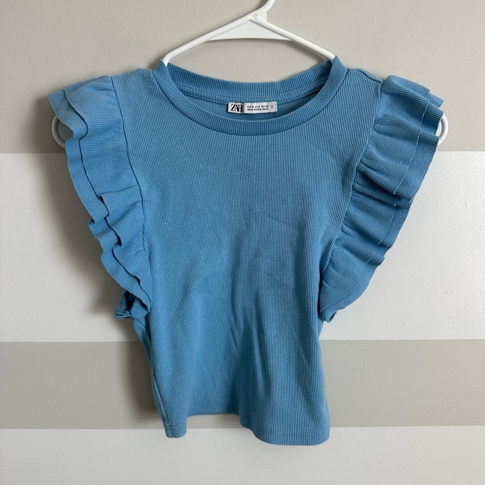 Zara Ruffled Top - Picture 2 of 3